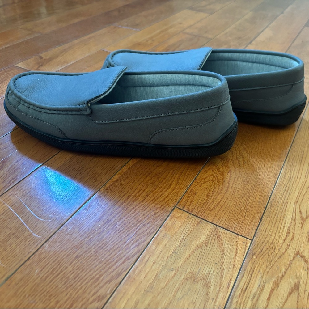 MySlippers Leather Men’s Slippers, 11